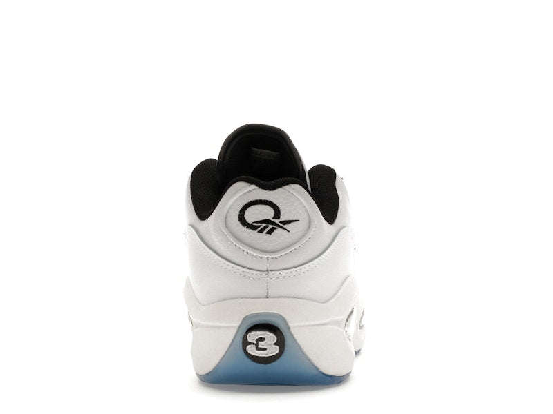 Reebok Question Low White Black Toe