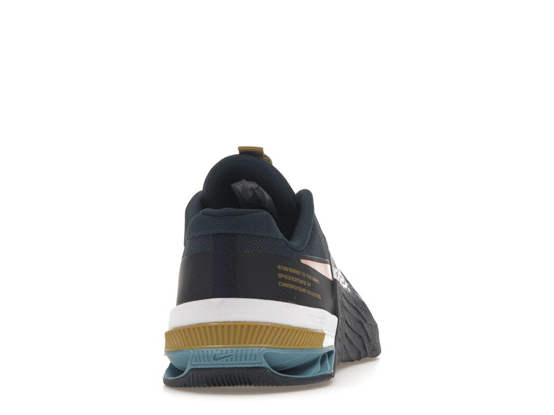 Nike Metcon 8 Armory Navy Obsidian Cerulean Arctic Orange
