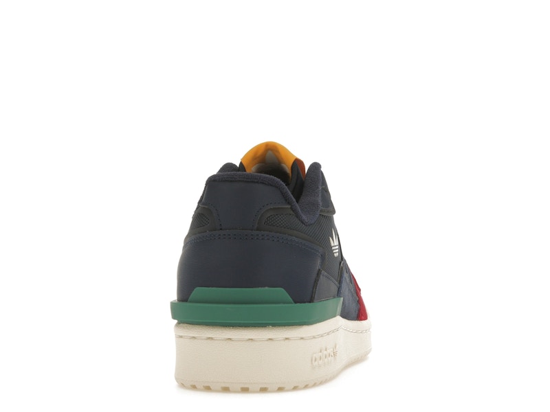 adidas Forum Exhibit Low 2.0 Collegiate Navy Burgundy Green