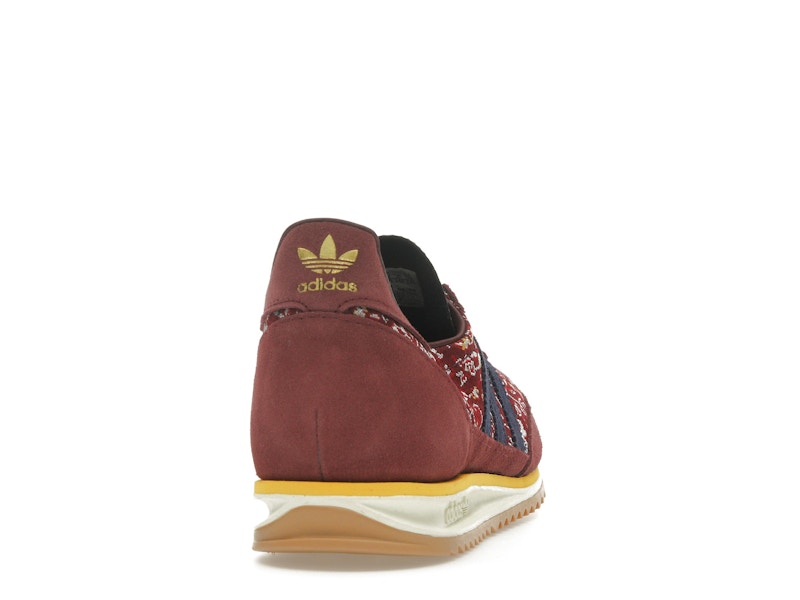 adidas SL 72 OG Shadow Red Maroon Bright Gold (Women's)
