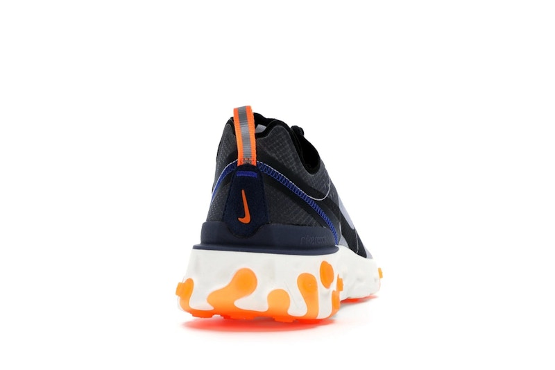 Nike React Element 87 Thunder Blue/Total Orange