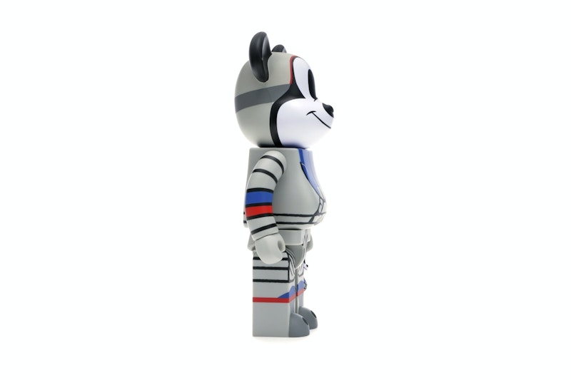 Bearbrick x Billionaire Boys Club x Mickey Mouse Astronaut 100% & 400% Set Multicolor