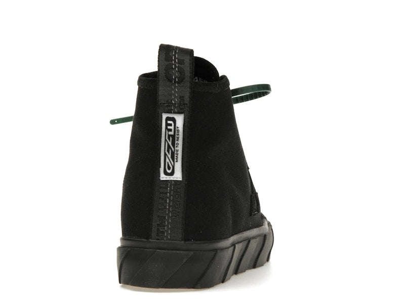 OFF-WHITE Vulcanized Hi Canvas Black Red