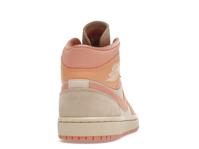 Jordan 1 Mid Apricot Orange (Women's)