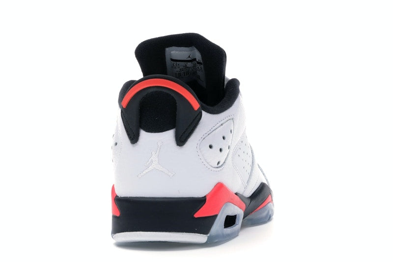 Jordan 6 Retro Low White Infrared 23 Black (GS)
