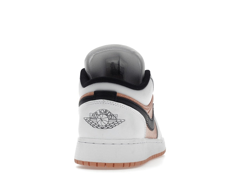 Jordan 1 Low White Light Madder Root (GS)