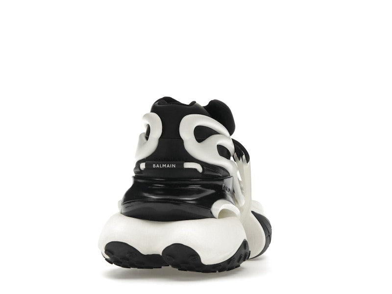 Balmain Unicorn Low-Top Black White