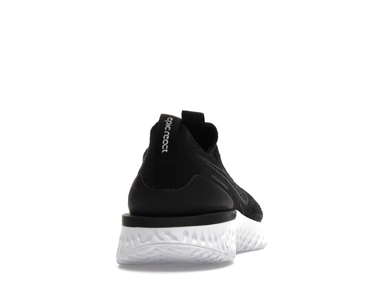 Nike Epic Phantom React Flyknit Black White (Women's)