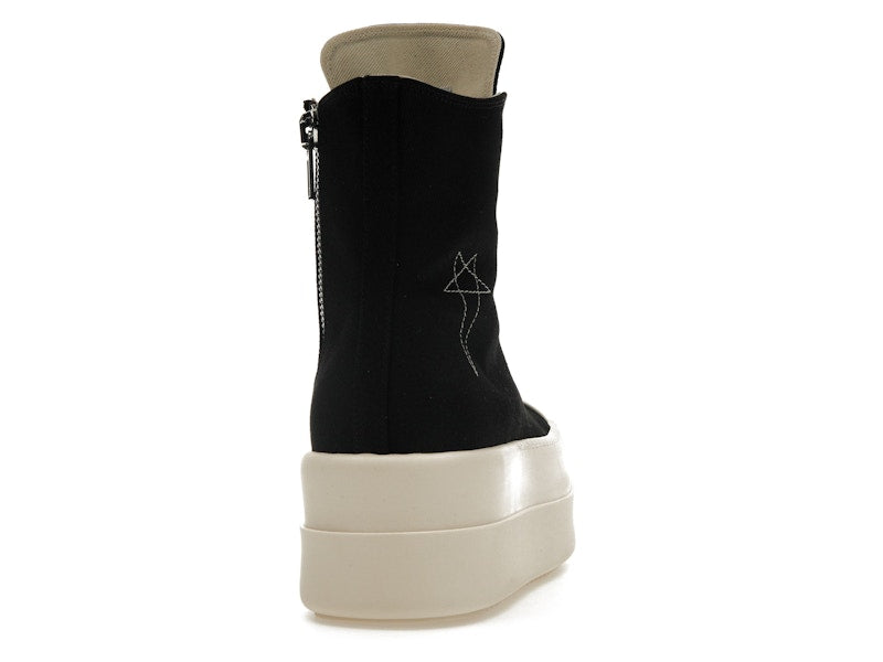 Rick Owens DRKSHDW Mega Bumper Sneaks Pentagram Black Pearl Milk