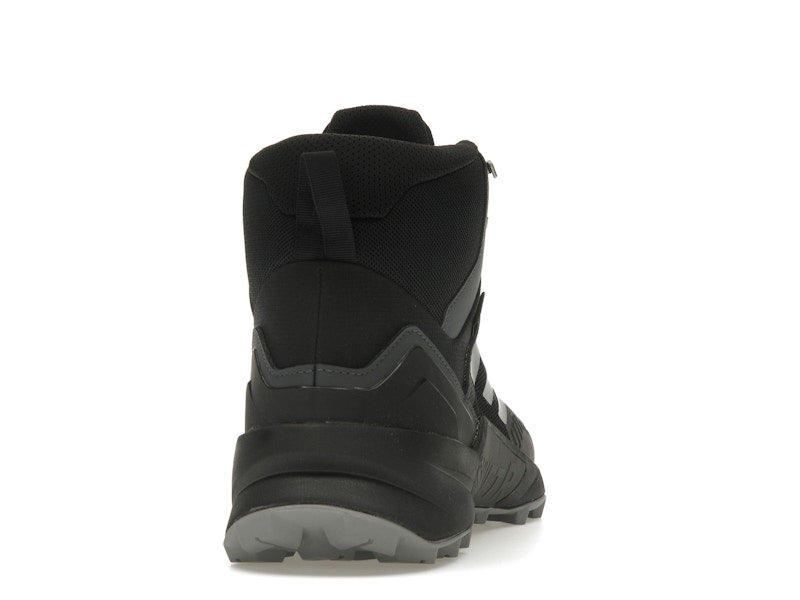 adidas Terrex Swift R3 Mid GTX Core Black Grey Solar Red