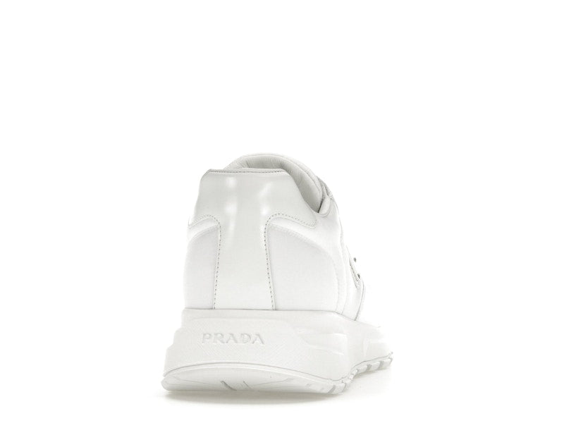 Prada PRAX 01 Sneakers Re-Nylon Brushed Leather White White