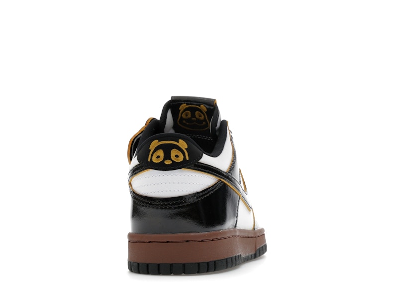 Nike Dunk Low SE Panda-Monium White Black Fauna Brown (GS)