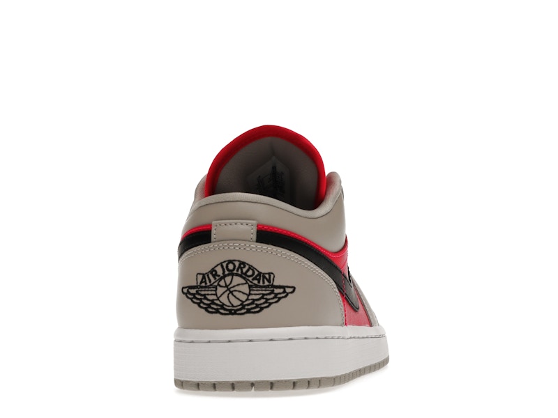 Jordan 1 Retro Low Light Iron Ore Siren Red (Women's)