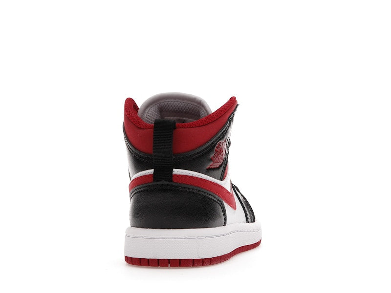 Jordan 1 Mid Gym Red Black White (PS)