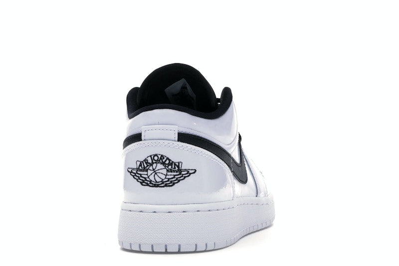 Jordan 1 Low White Black Patent (GS)