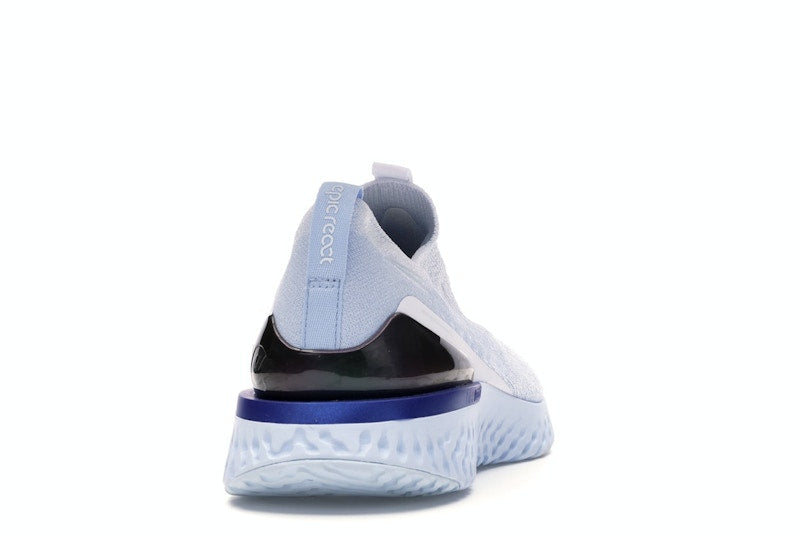 Nike Epic React Moc Flyknit White Hydrogen Blue