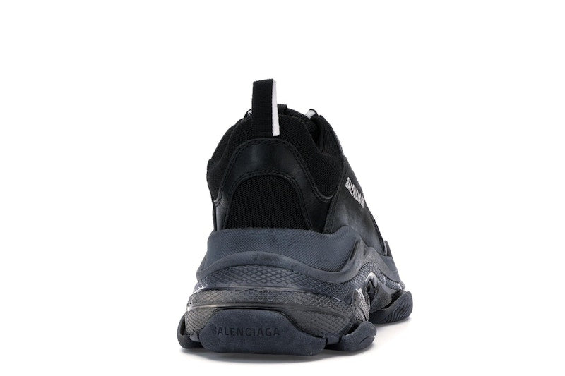 Balenciaga Triple S Clear Sole Black