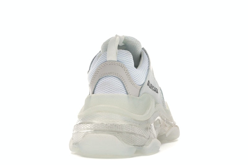 Balenciaga Triple S White Clear Sole (Women's)