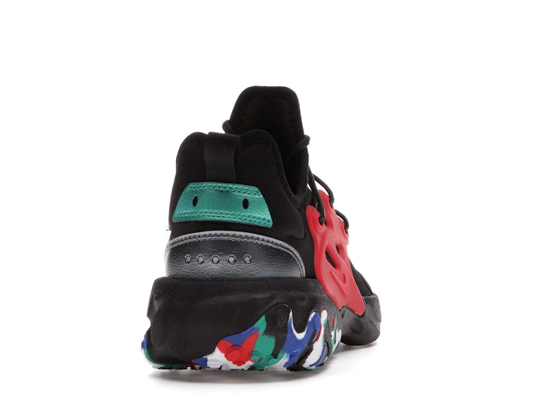 Nike React Presto Black Red Multicolor (GS)