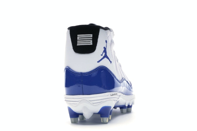 Jordan 11 Retro Cleat White Royal