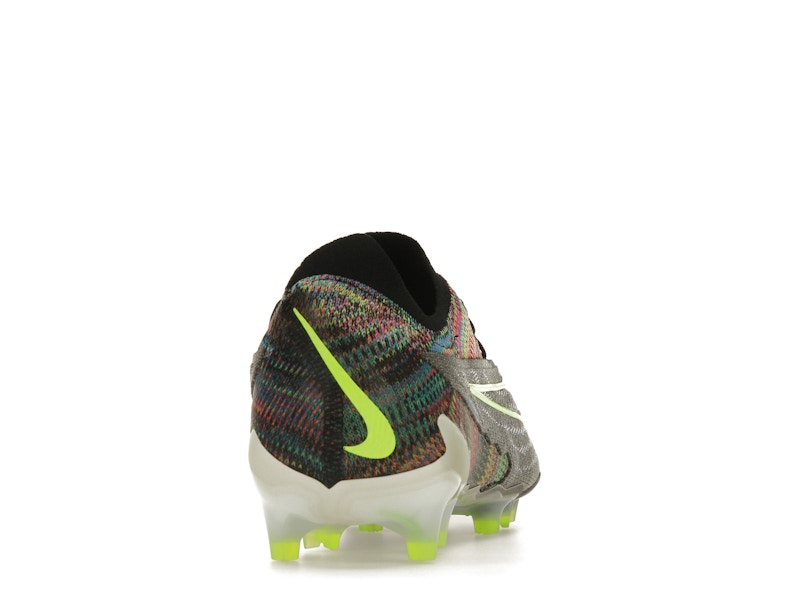 Nike Gripknit Phantom GX Elite Fusion FG Black White Blue Glow Volt