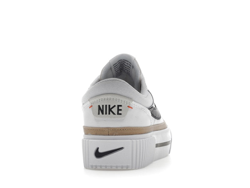 Nike Court Legacy Lift White Black (Women's)