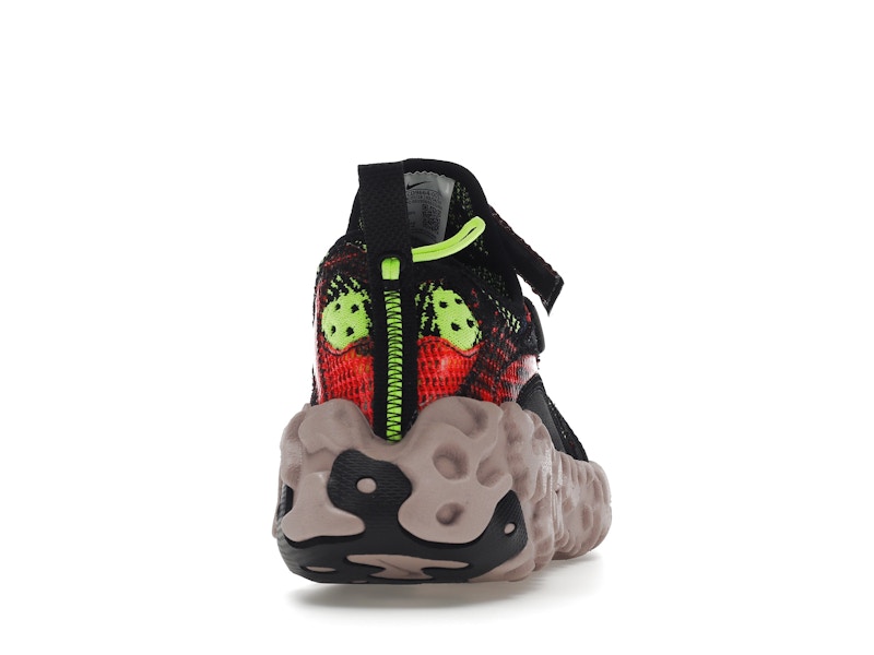 Nike ISPA Overreact Black Red Volt