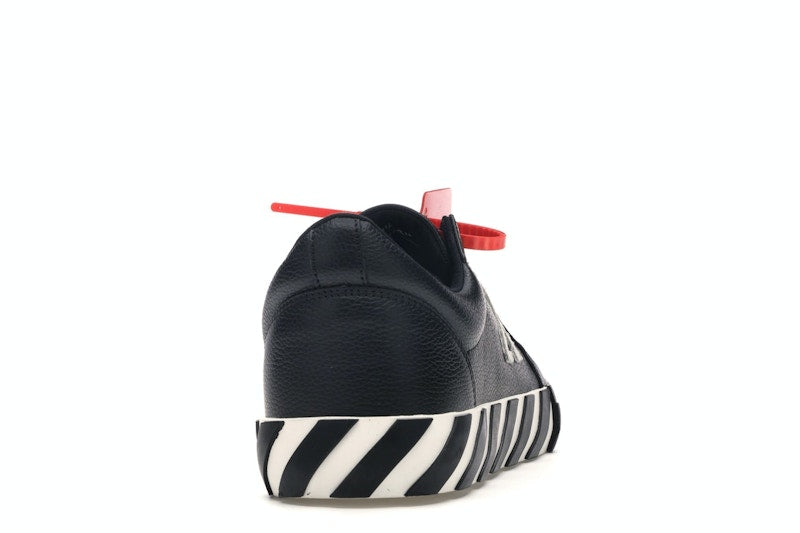 OFF-WHITE Vulc Low Black Leather FW19