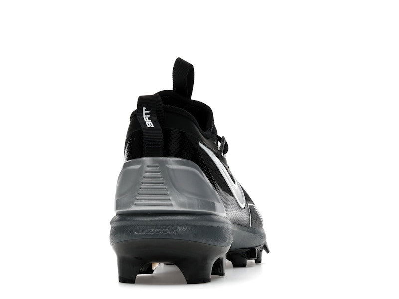 Nike Force Trout 9 Elite MCS Black White Anthracite Metallic Silver
