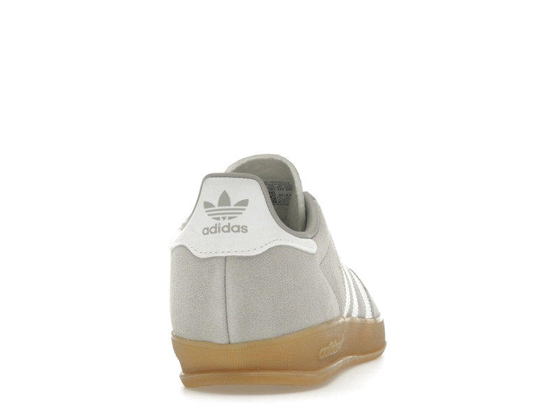 adidas Gazelle Indoor Grey Cloud White Gold Metallic