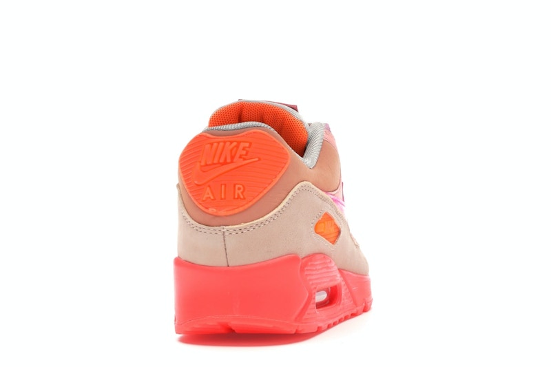 Nike Air Max 90 PRM Platinum Crimson/Bright Purple (Women's)