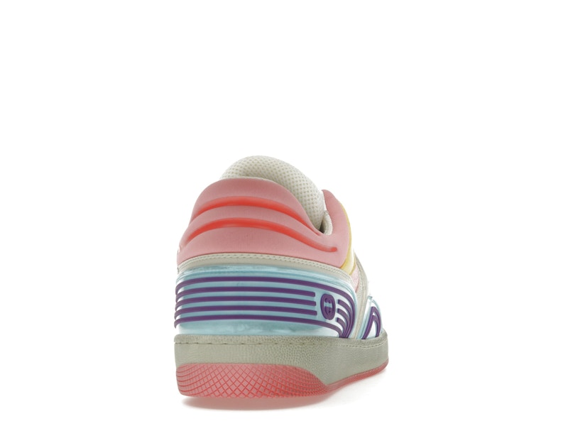 Gucci Basket Low-Top Sneaker Light Blue Demetra Pink (Women's)