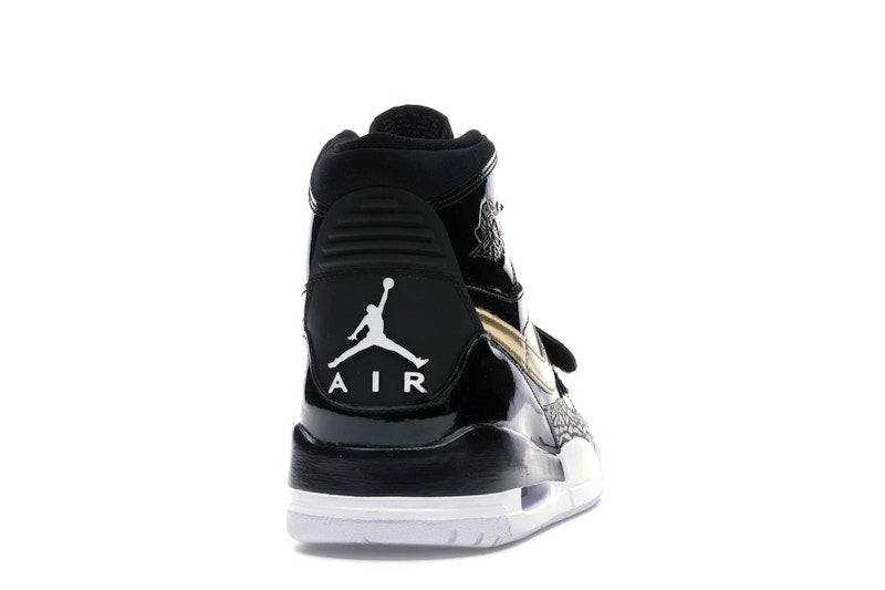 Jordan Legacy 312 Black Gold Patent
