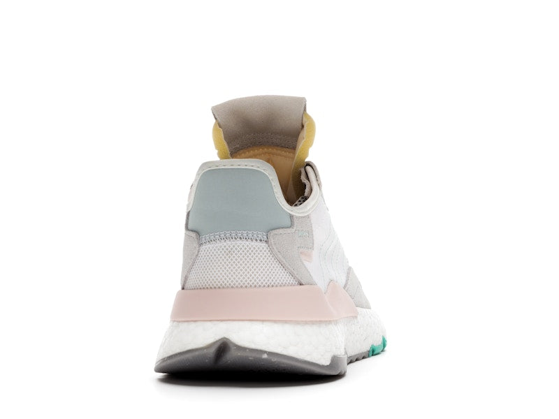adidas Nite Jogger White Mint Pink (Women's)