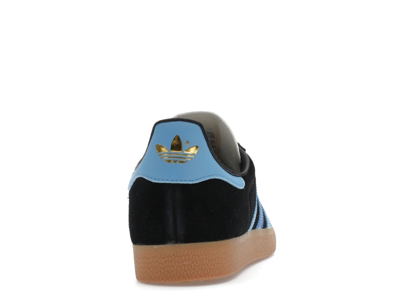 adidas Gazelle Black Light Blue (Women's)