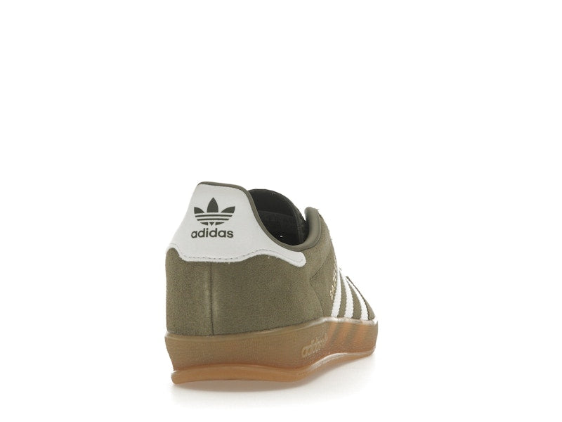 adidas Gazelle Indoor Olive Strata Cloud White Gum