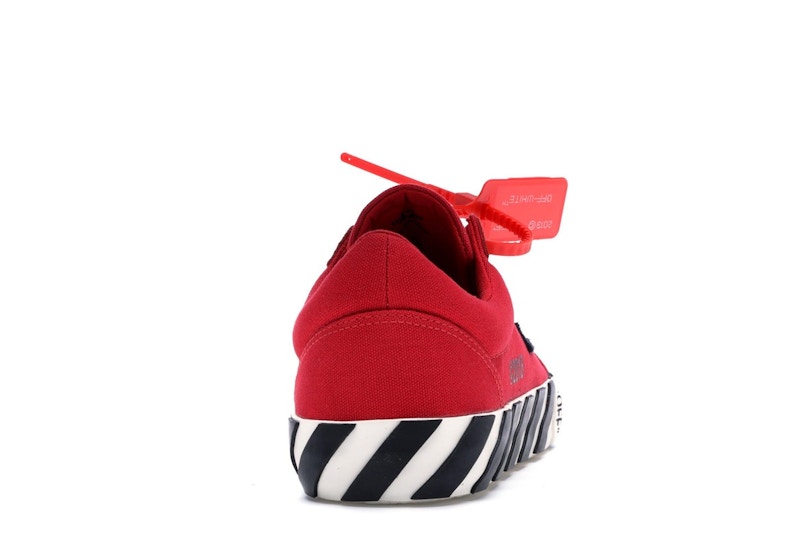 OFF-WHITE Vulc Low Red