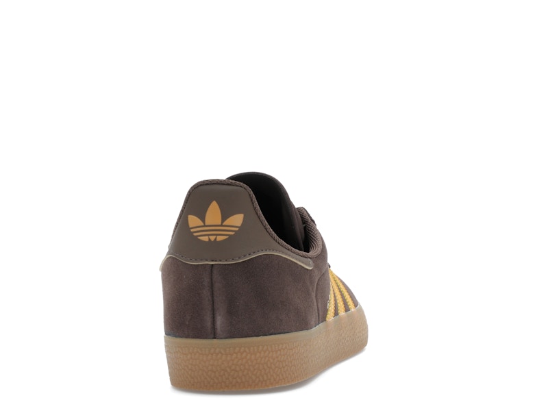 adidas Gazelle ADV Dark Brown Preloved Yellow