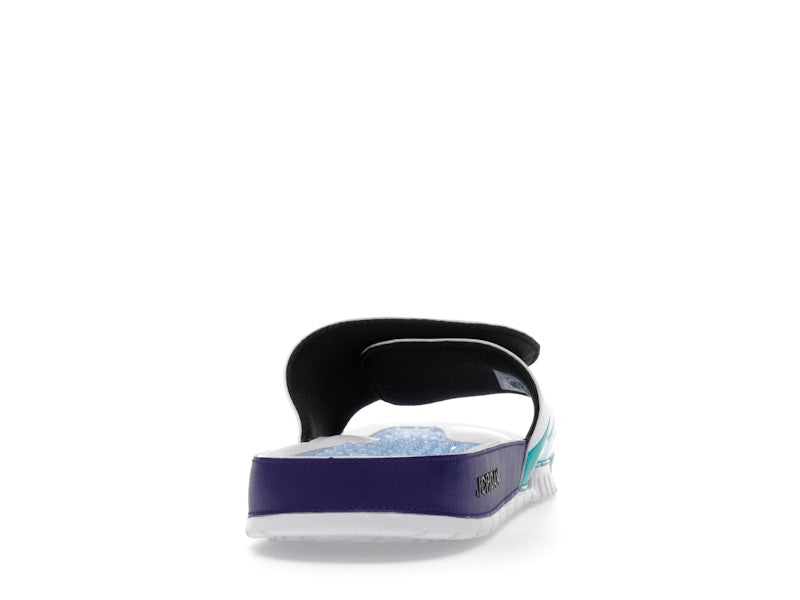 Jordan Hydro 5 Retro Slide White New Emerald Grape Ice Black