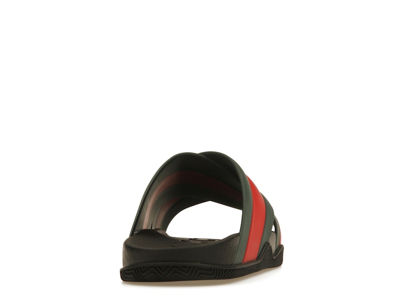 Gucci Web Slide Black Rubber (Women's)