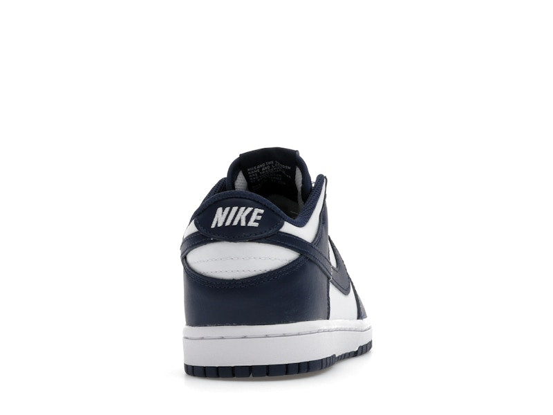 Nike Dunk Low White Midnight Navy (PS)