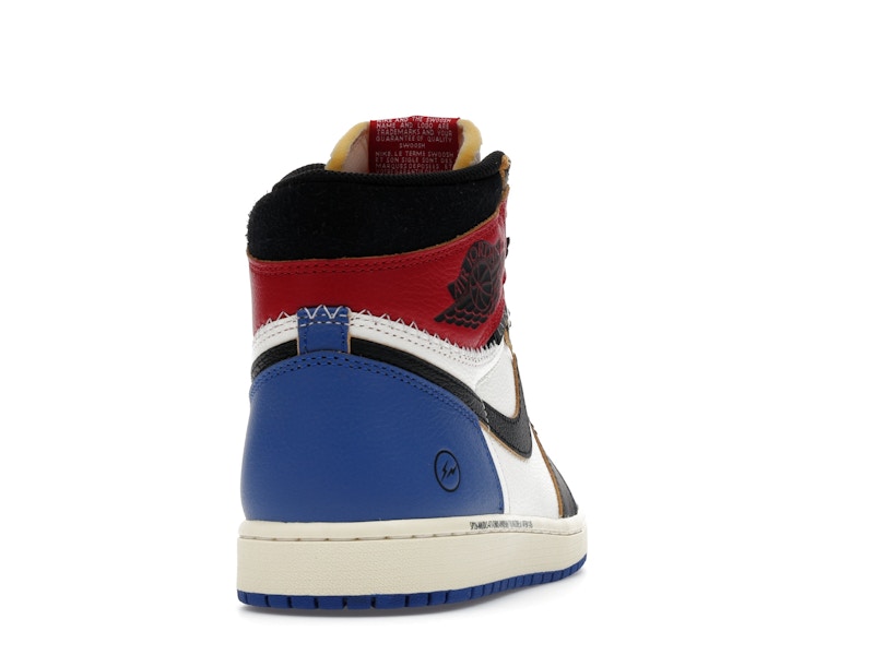 Jordan 1 Retro High OG SP Fragment x Union LA Varsity Red Sport Royal