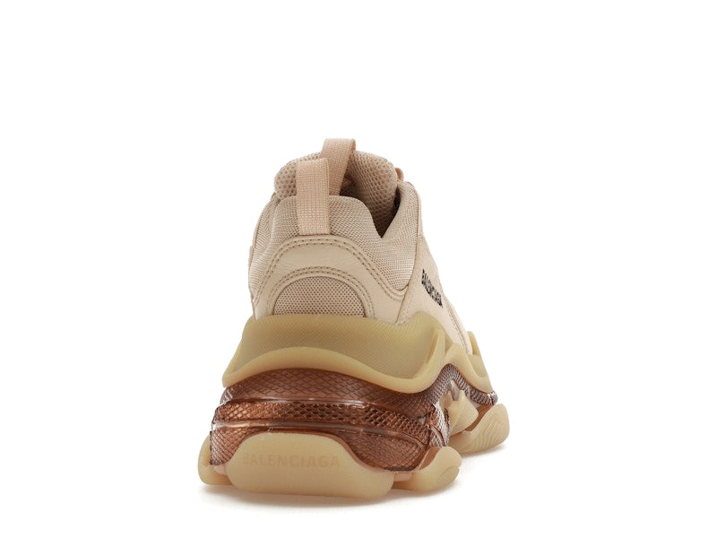 Balenciaga Triple S Clear Sole Beige (Women's)