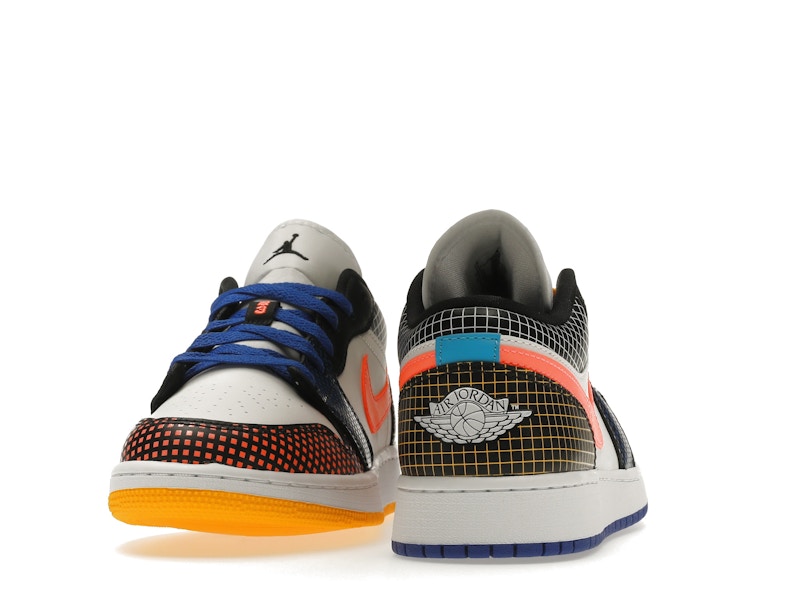 Jordan 1 Low MMD Multi-Color Grid (GS)