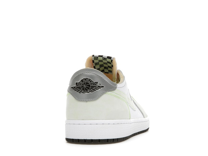 Jordan 1 Retro Low White Ghost Green Black