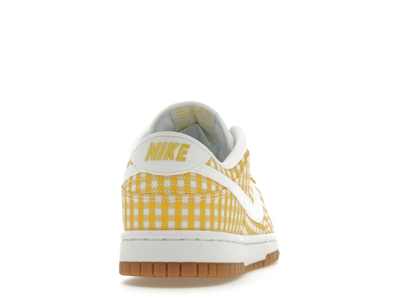 Nike Dunk Low Yellow Gingham (Women's)