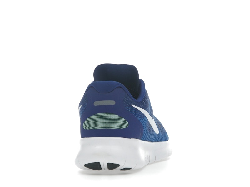 Nike Free Rn 2017 Deep Royal Blue White-Soar