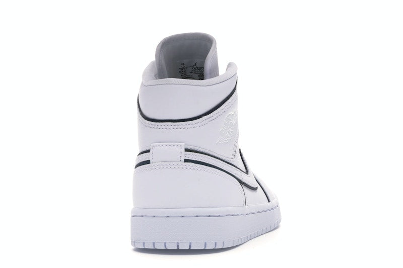 Jordan 1 Mid Iridescent Reflective White (Women's)