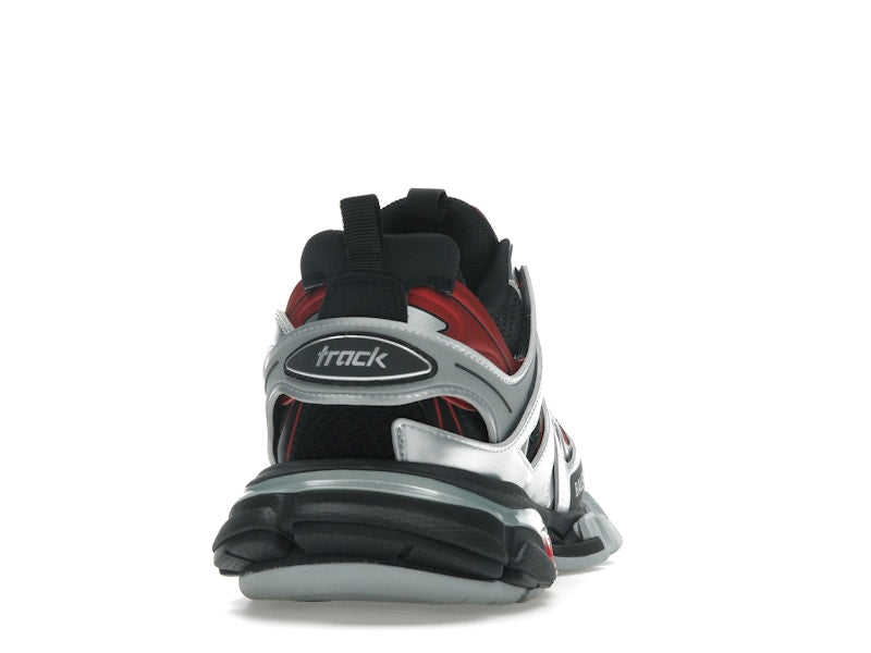 Balenciaga Track Black Red White Silver