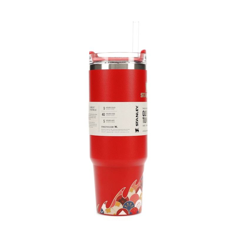 Stanley The Lunar New Year Limited Edition Flowstate Quencher 30oz Tumbler Red Dragon